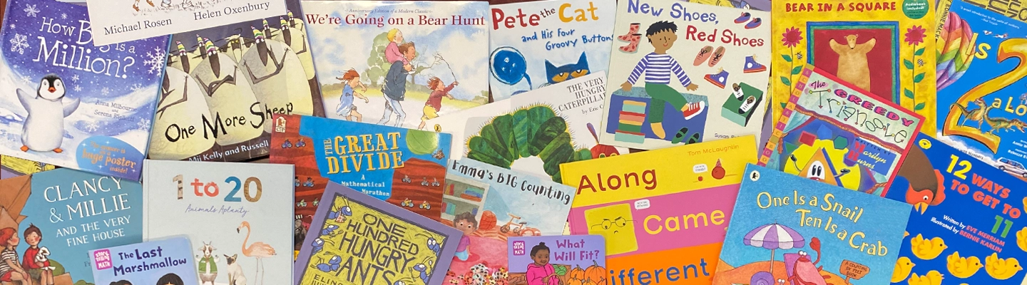 maths picture books selection